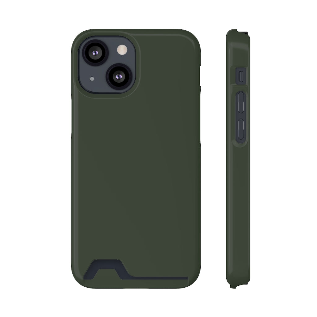 Kombu Green iPhone Case (Card) Phone Case