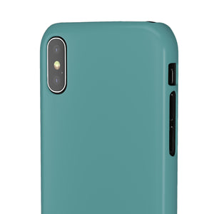 Cadet Blue iPhone Case (Slim) Phone Case