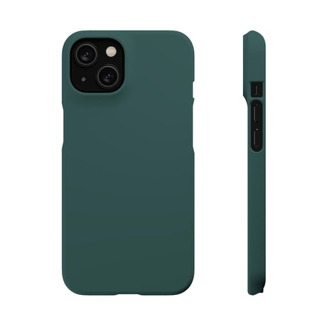 Dark Slate Gray iPhone Case (Slim) iPhone 14 Matte Phone Case