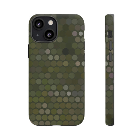 Military Dot Camo Phone case iPhone 13 Mini Matte Phone Case