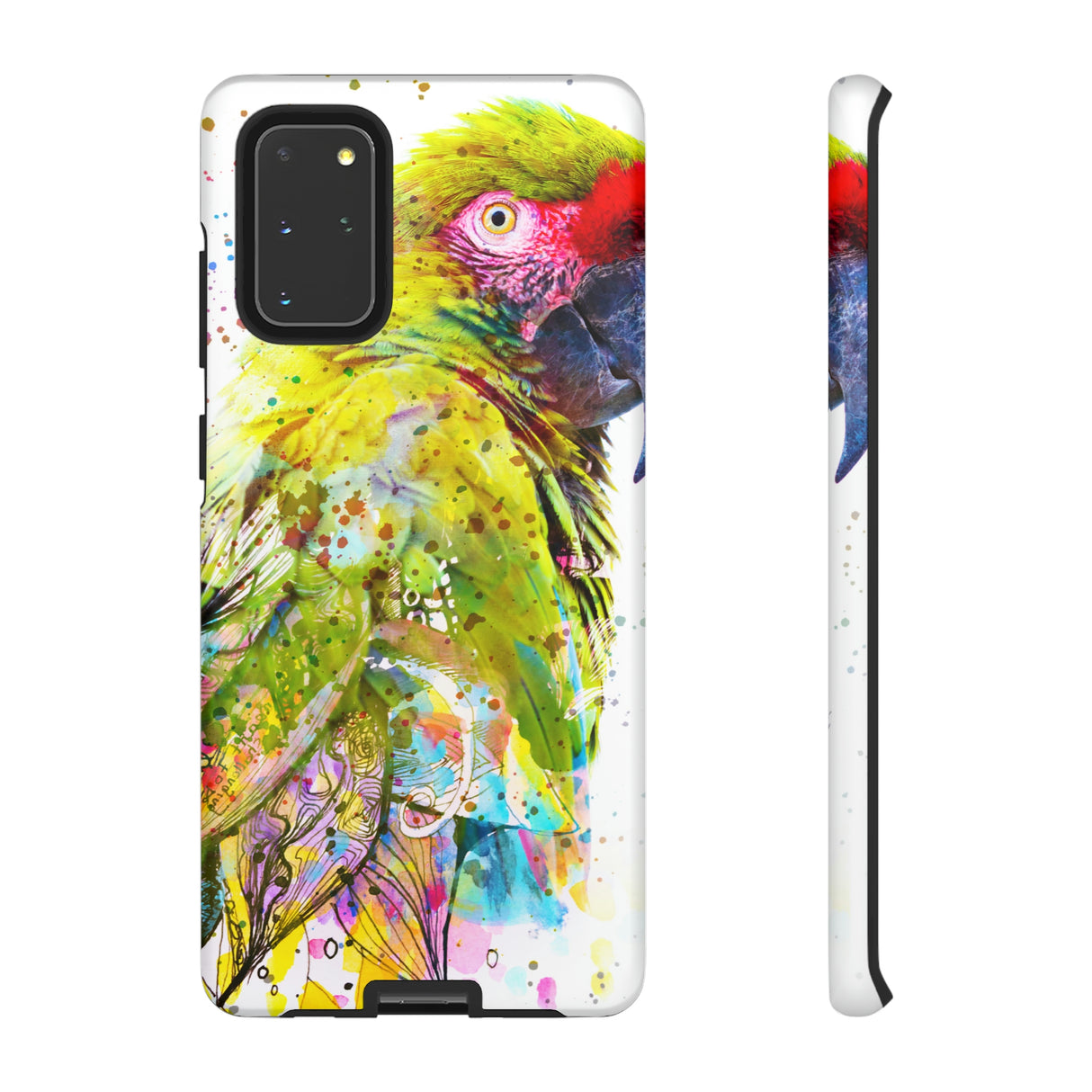 Colorful Parrot Android Case (Protective) Samsung Galaxy S20+ Matte Phone Case