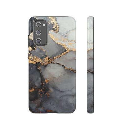 Grey Marble Android Case (Protective) Samsung Galaxy S20 FE Glossy Phone Case