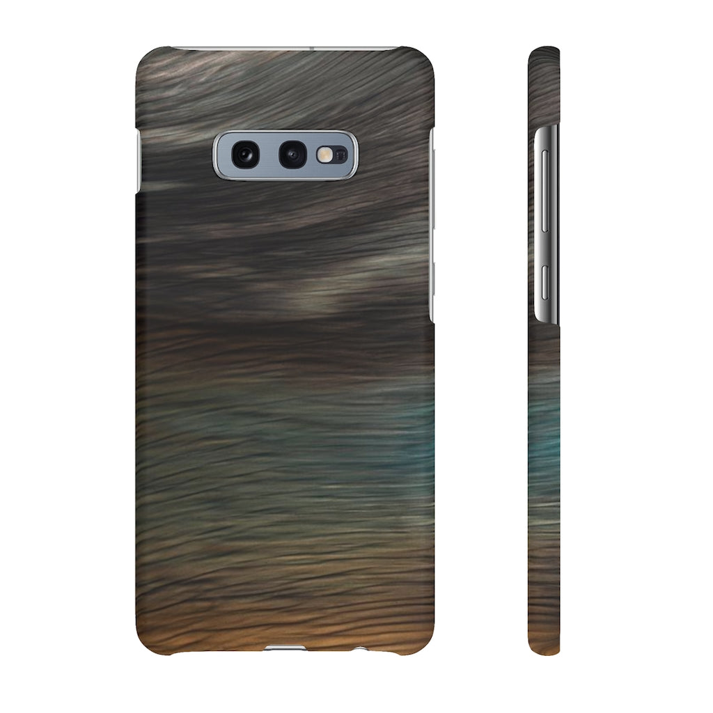 Brush Strokes Ink Art Android Case (Slim) Samsung Galaxy S10E Matte Phone Case