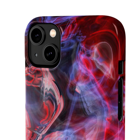 Red Marble iPhone Case (Slim) Phone Case