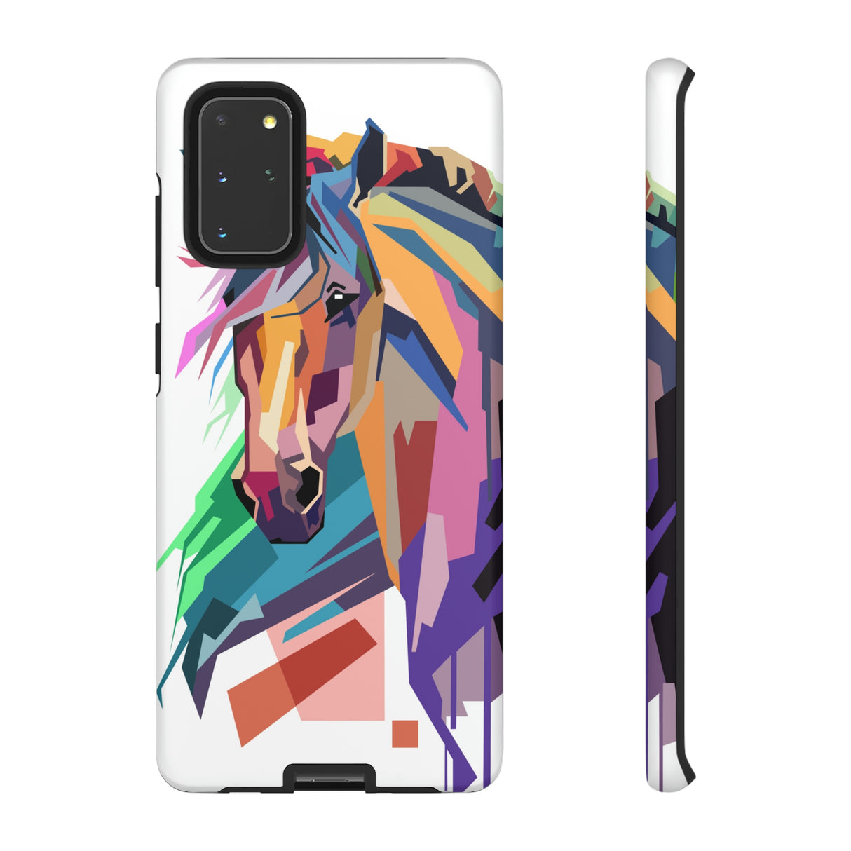 Illustration Horse Android Case (Protective) Samsung Galaxy S20+ Matte Phone Case