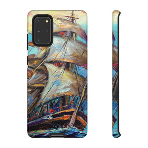 Sailboat Painting Android Case (Protective) Samsung Galaxy S20+ Glossy Phone Case