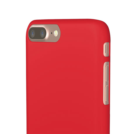 Alizarin crimson iPhone Case (Slim) Phone Case