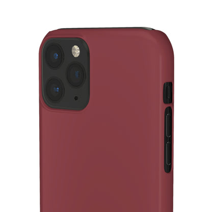 Cordovan Purple iPhone Case (Slim) Phone Case