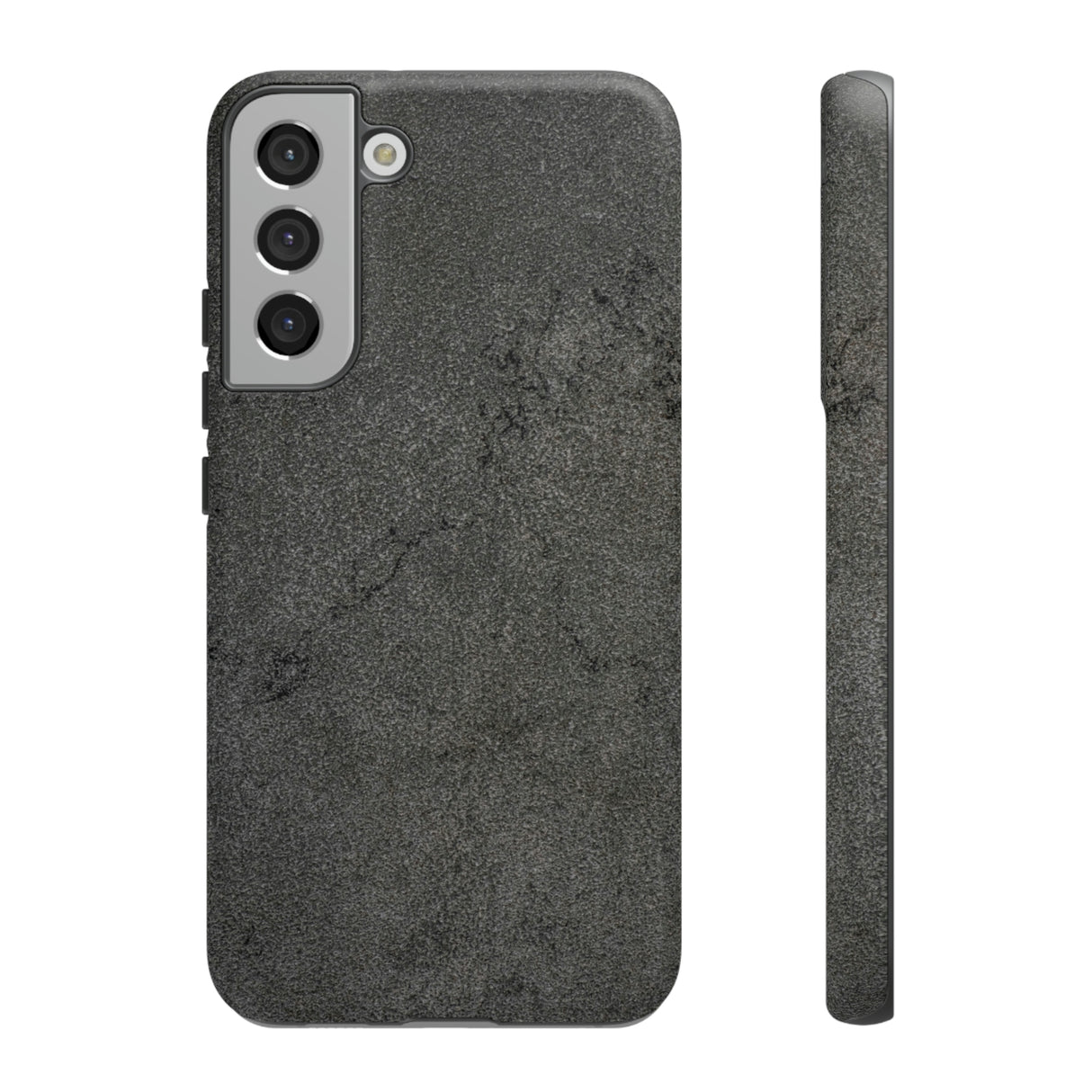 Steel Grey Granite Android Case (Protective) Samsung Galaxy S22 Plus Matte Phone Case