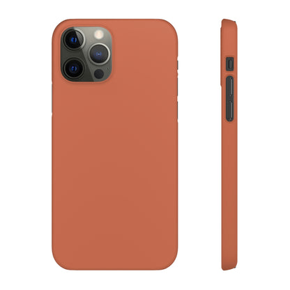 Copper Red iPhone Case (Slim) iPhone 12 Pro Matte Phone Case