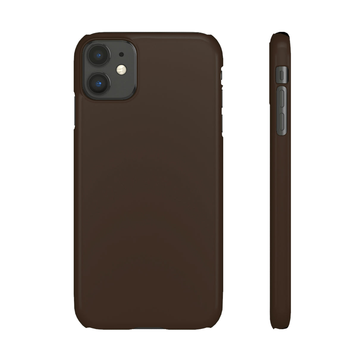 Bistre iPhone Case (Slim) iPhone 11 Glossy Phone Case