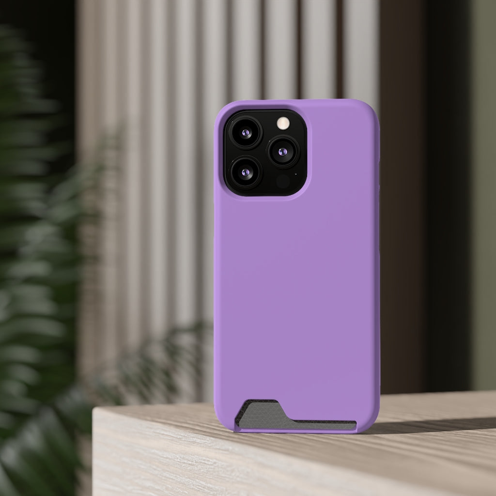 Bright Lavender iPhone Case (Card) Phone Case