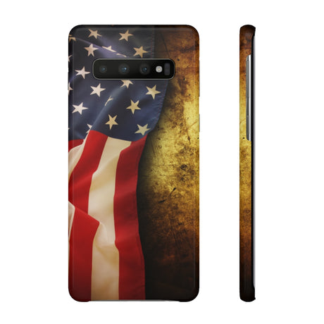 Close up of American flag Samsung/iPhone (Slim) Phone Case