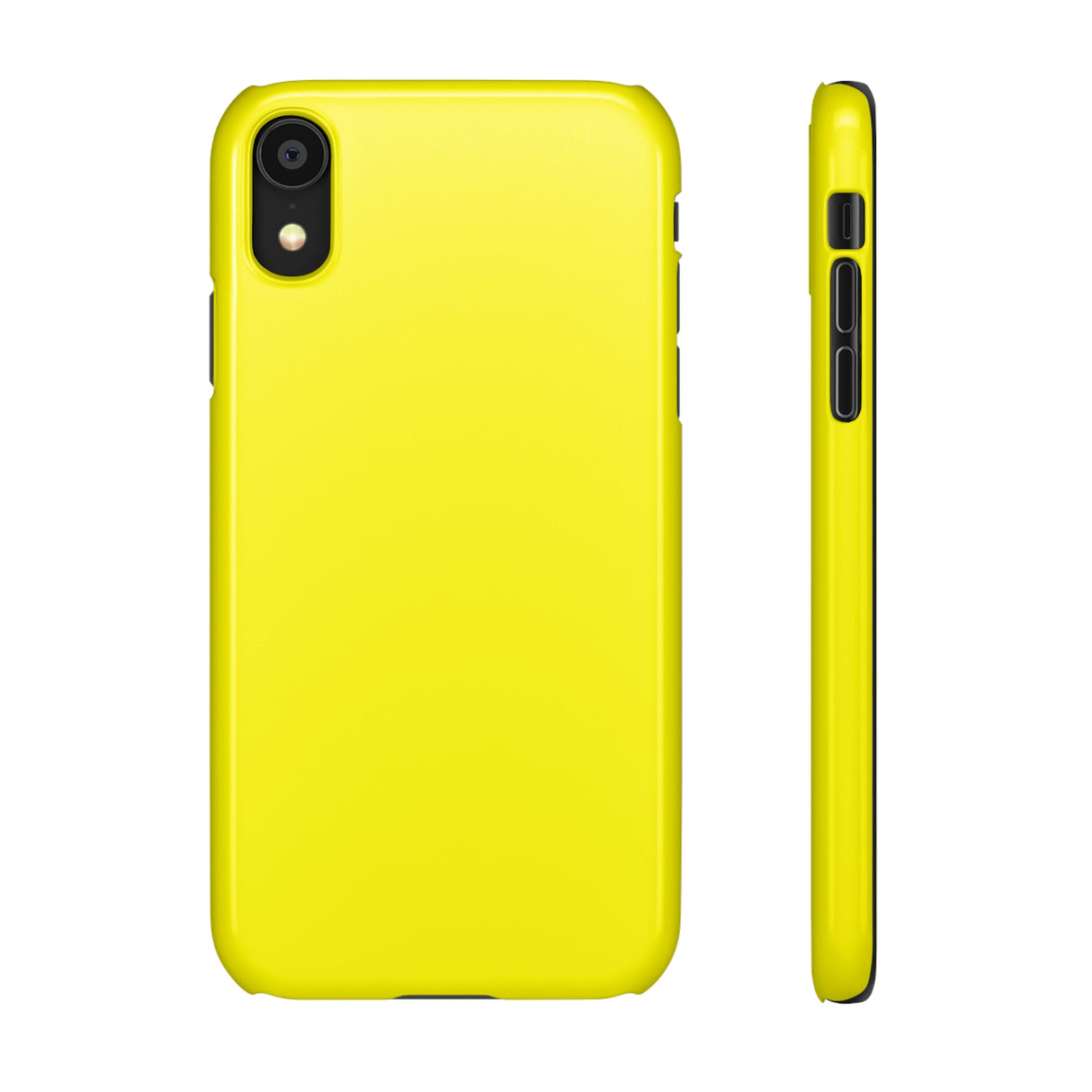 Cadmium Yellow iPhone Case (Slim) iPhone XR Glossy Phone Case