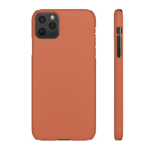 Copper Red iPhone Case (Slim) iPhone 11 Pro Max Matte Phone Case