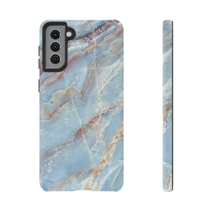 Blue Marble Background Android Case (Protective) Samsung Galaxy S21 Plus Matte Phone Case