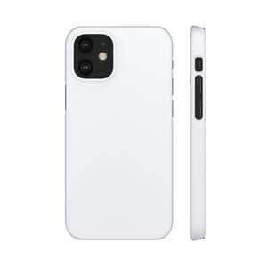 Ghost White iPhone Case (Slim) iPhone 12 Mini Matte Phone Case