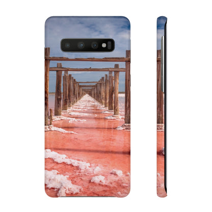 Pink Color of Salt Lake Samsung/iPhone (Slim) Phone Case