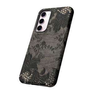 Roclop Gothic Flower Samsung Case (Protective) Phone Case