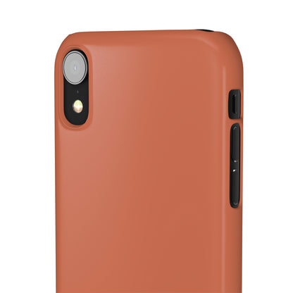 Copper Red iPhone Case (Slim) Phone Case