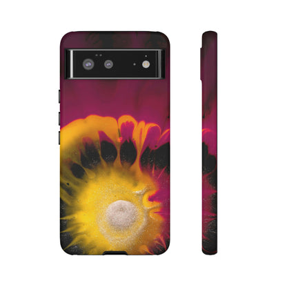 Deep Purple Ink Art Android Case (Protective) Google Pixel 6 Matte Phone Case