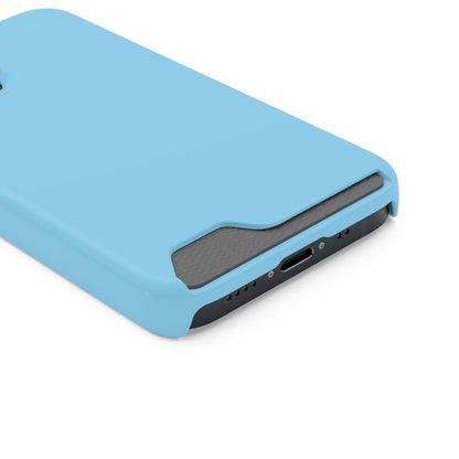 Baby Blue iPhone Case (Card) Phone Case