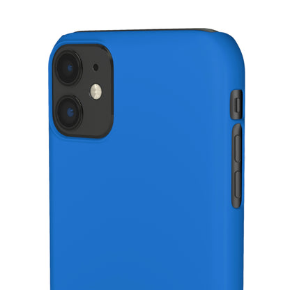 Bright Navy Blue iPhone Case (Slim) Phone Case