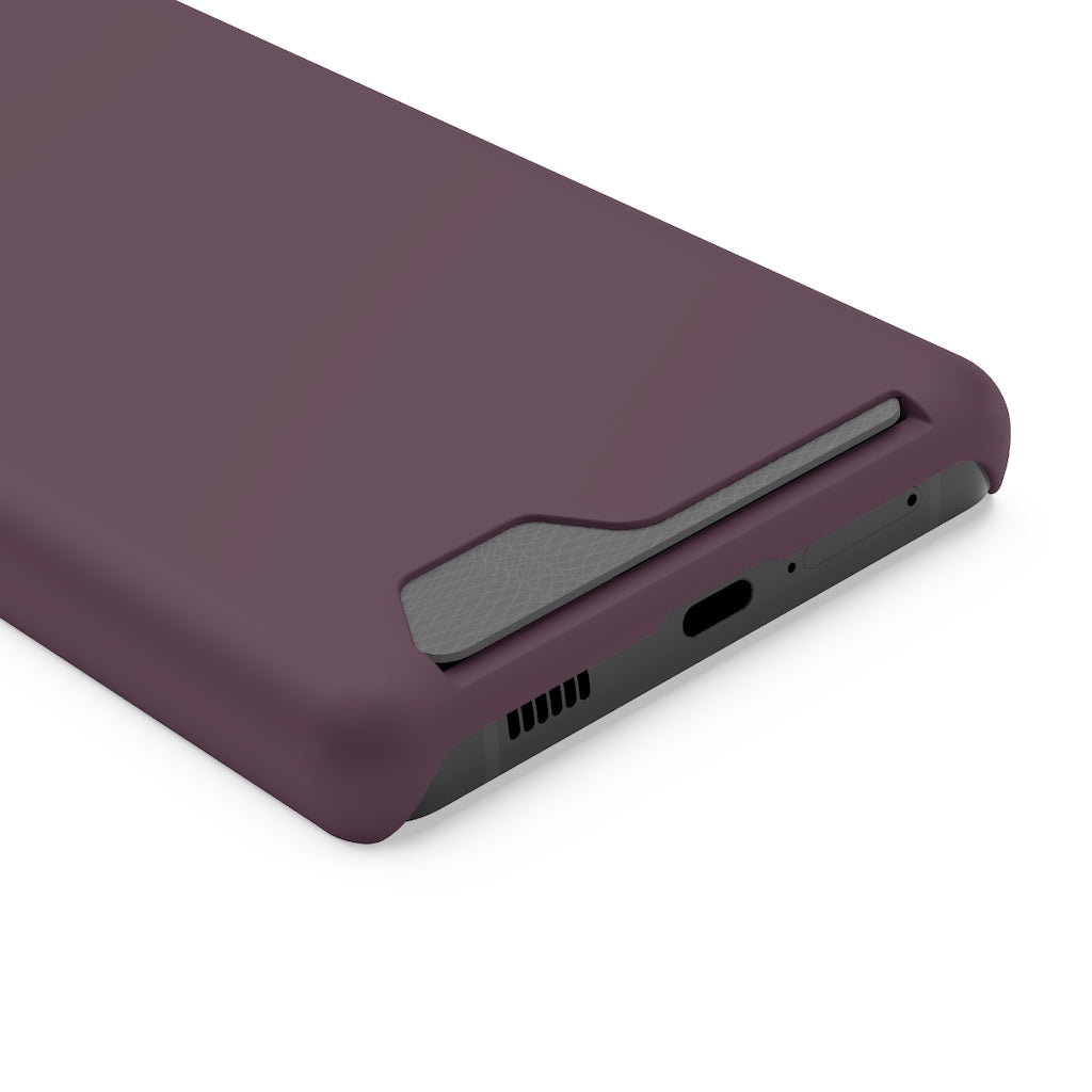 Eggplant Samsung Case (Card) Phone Case