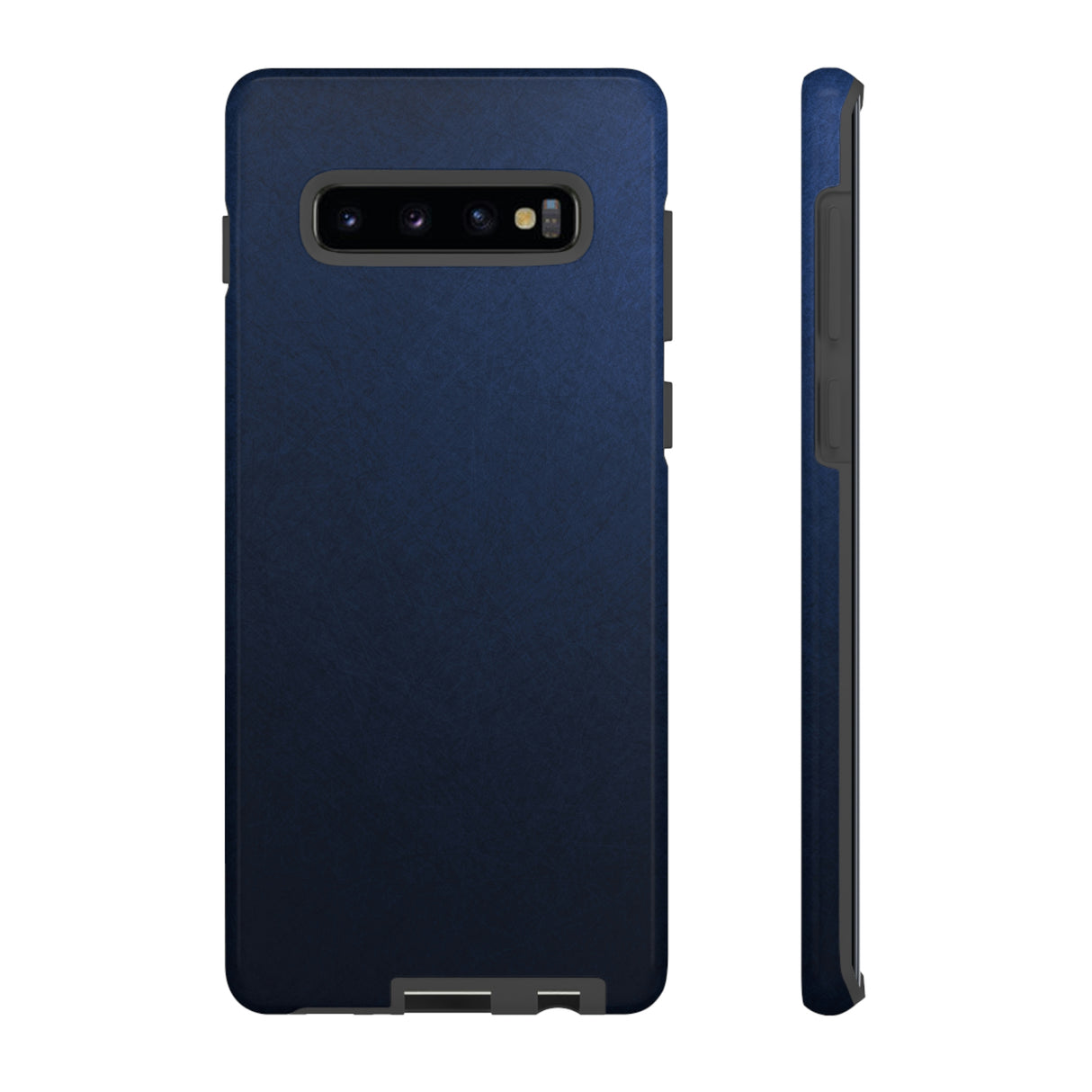 Gradient Black & Blue Android Case (Protective) Samsung Galaxy S10 Plus Glossy Phone Case