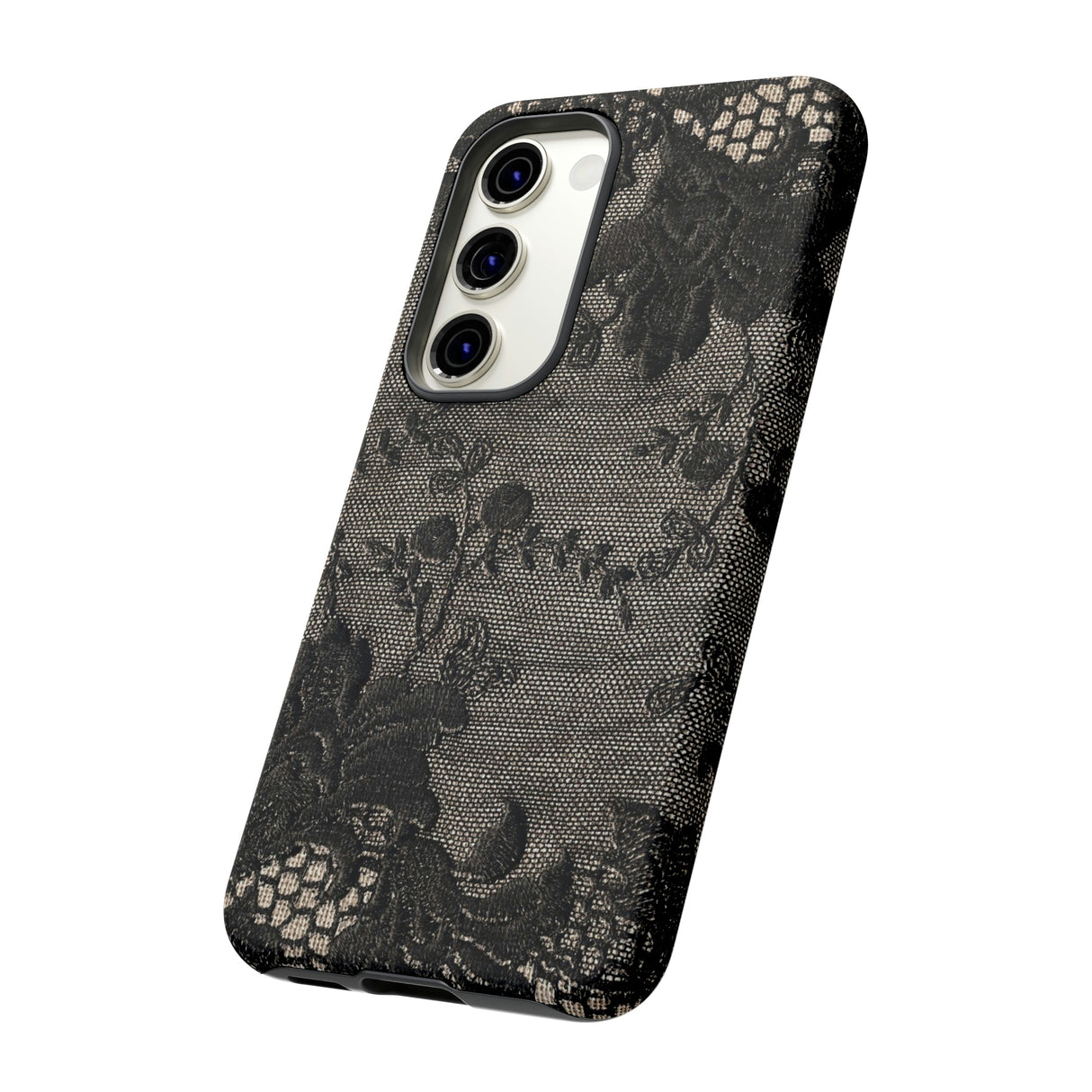 Roclop Gothic Flower Samsung Case (Protective) Phone Case