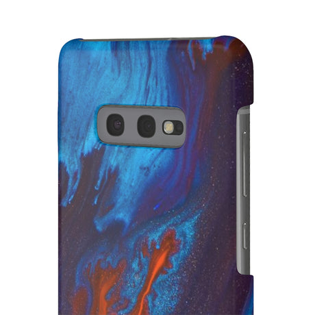 Orange Flame Ink Art Android Case (Slim) Phone Case