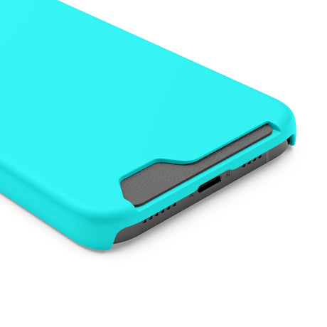 Cyan iPhone Case (Card) Phone Case