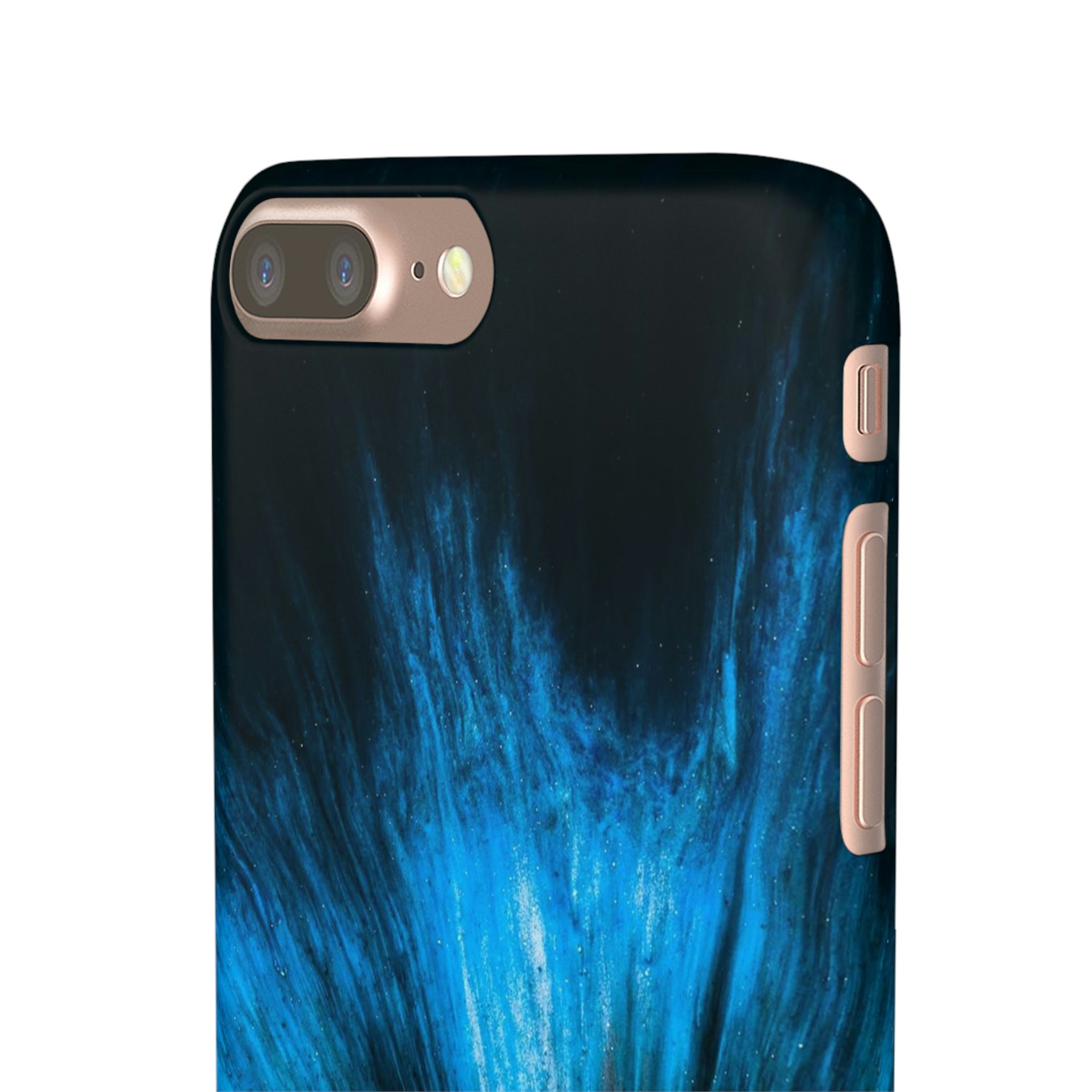 Midnight Shadow Ink Art iPhone Case (Slim) Phone Case