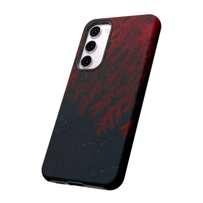 CASEBOB Phone Case Dark Red Space Ink Art Android Case (Protective)