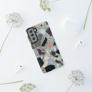 Terrazzo in Green Android Case (Protective) Phone Case