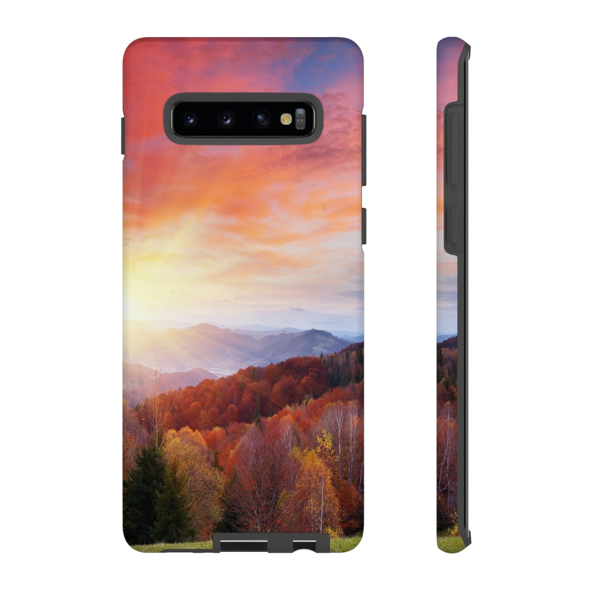 Autumn Landscape Android Case (Protective) Samsung Galaxy S10 Plus Matte Phone Case