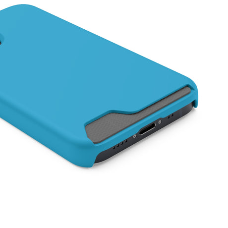 Bright Cerulean iPhone Case (Card) Phone Case