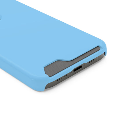 Light Sky Blue iPhone Case (Card) Phone Case