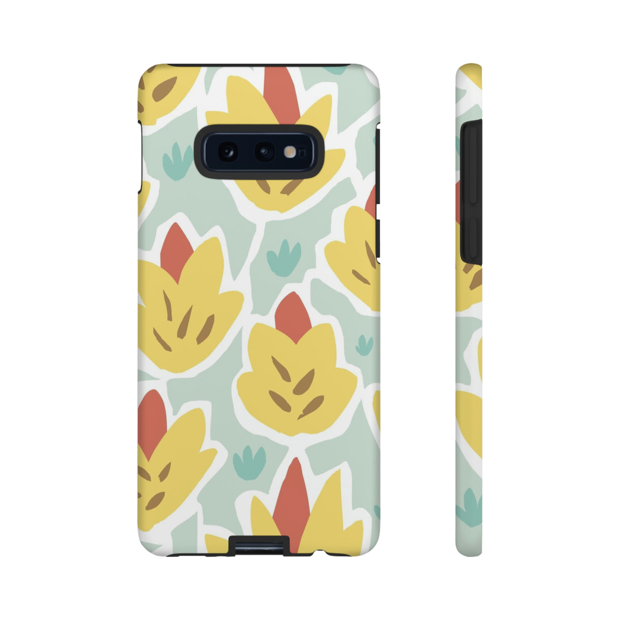 Summer Yellow Happy Flower Samsung Case (Protective) Samsung Galaxy S10E Matte Phone Case