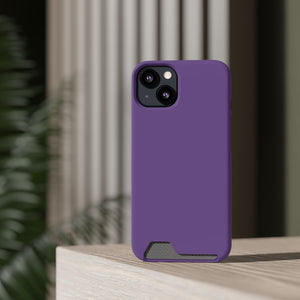 Dark Lavender iPhone Case (Card) Phone Case