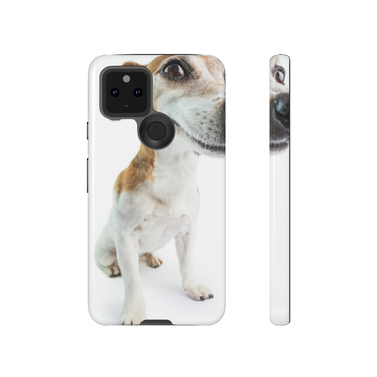 Funny Smiling Dog Android Case (Protective) Google Pixel 5 5G Glossy Phone Case