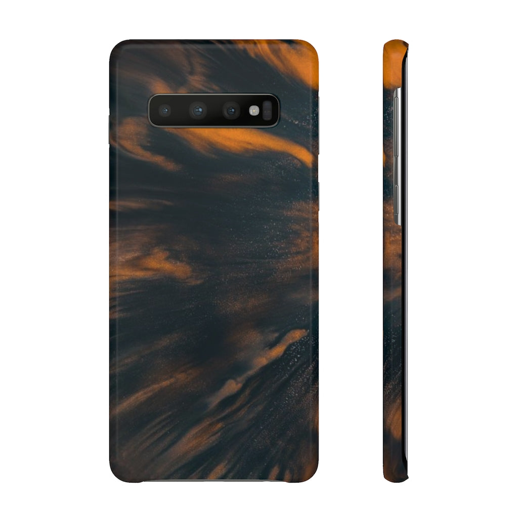 Space Speed Ink Art Android Case (Slim) Samsung Galaxy S10 Glossy Phone Case