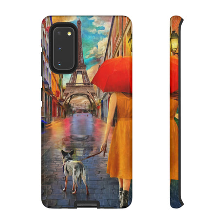 Rainy Day Paris Android Case (Protective) Samsung Galaxy S20 Glossy Phone Case