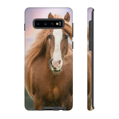 Beautiful Horse Android Case (Protective) Samsung Galaxy S10 Plus Glossy Phone Case