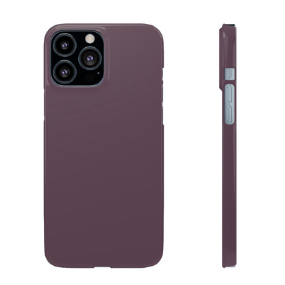 Eggplant iPhone Case (Slim) iPhone 13 Pro Max Glossy Phone Case