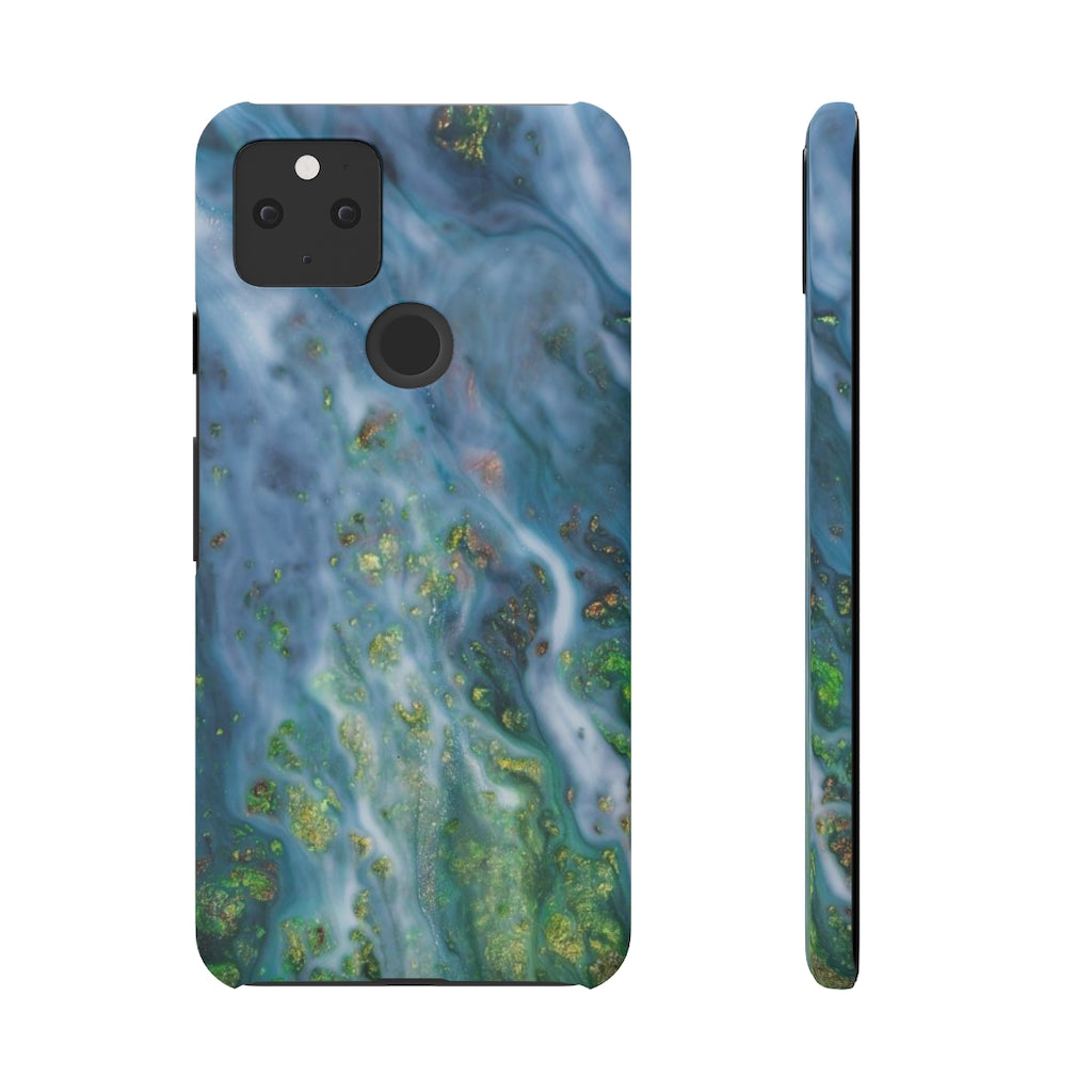 Forest Mist Ink Art Android Case (Slim) Google Pixel 5 Matte Phone Case