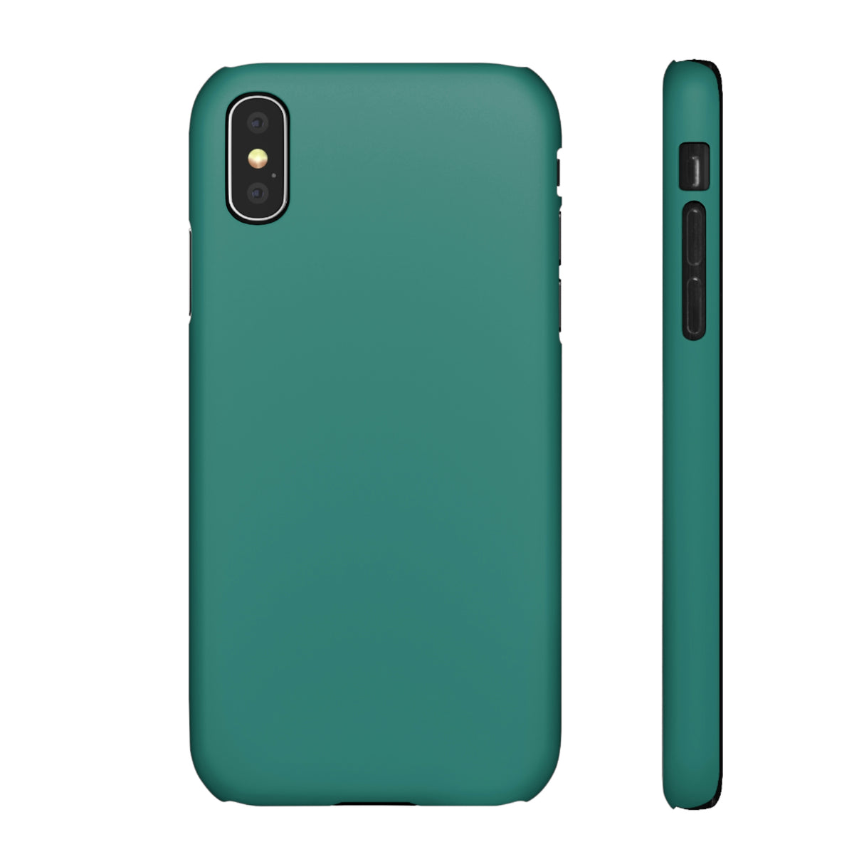 Celadon Green iPhone Case (Slim) iPhone X Matte Phone Case