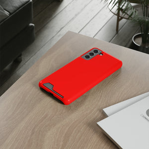 Candy Apple Red Samsung Case (Card) Phone Case