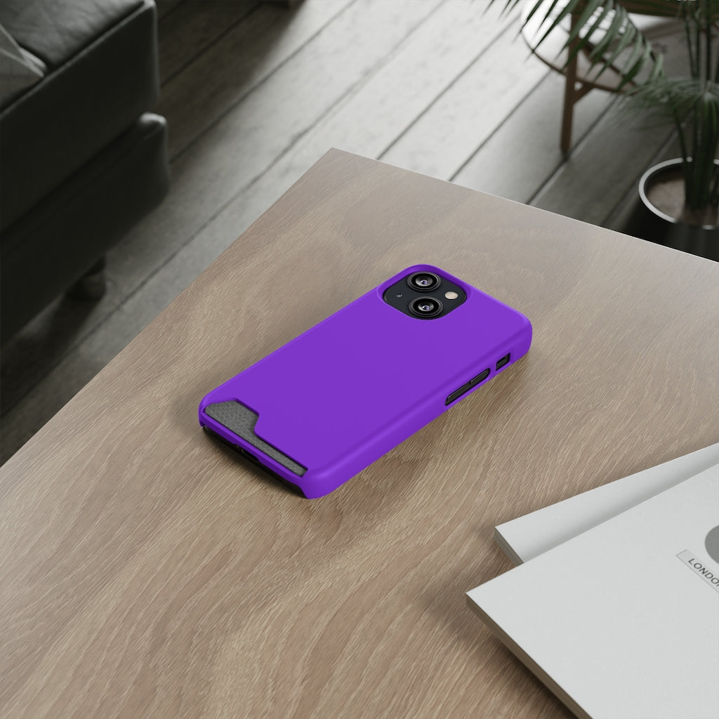 BlueViolet iPhone Case (Card) Phone Case