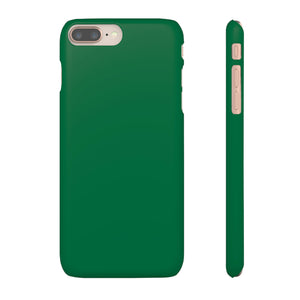 Cadmium Green iPhone Case (Slim) iPhone 8 Plus Matte Phone Case